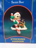 Mickey Unlimited Santa's Best Mickey Mouse Stocking Hanger