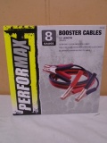 Set of 8 Guage/12ft Performax Booster Cables