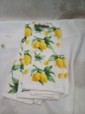 Habitat Lemon Kitchen Towels. 2-Pack 15” x 25”