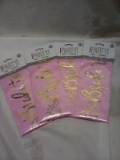 Bride To Be Sashes. Qty 4.