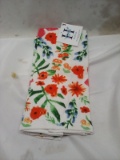 Habitat Flower 2 Pack Kitchen Towel Set. 15” x 25”