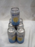 Spindrift Lemon Flavored Sparking Water. Qty 7 12 fl oz cans.