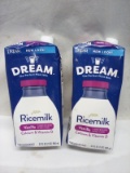 Dream Vanilla Flavored Ricemilk. Qty 2- 32 fl oz Boxes.