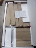 Mainstays Industrial Long 4 Drawer Dresser. Light Oak