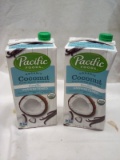 Pacific Foods Organic Coconut Drink. Vanilla. Unsweetened. Qty 2- 32 fl oz.