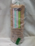 8Pc Set of Assorted Color Food Grade Silicone Straws