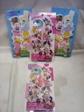 2 Sets of 8Pc Foam and Crayon Tub Time Sets-Minnie Mouse & Peppa Pig