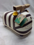 Btoys Zippity Zebra Wooden Ride-on Toy for 18m+ MSRP $34.99