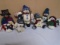 6pc Group of Snowmen