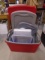 Group of 5 Assorted Storage Totes w/ Lids