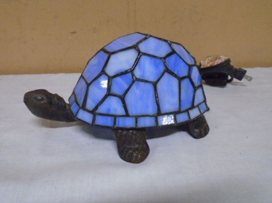 Metal Turtle Accent Lamp