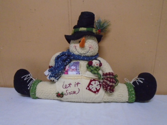 "Let It Snow" Snowman Sitter