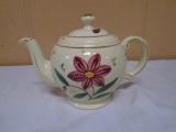 Vintage Shawnee Pottery Hand Painted Tea Pot