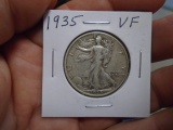 1935 Silver Walking Liberty Half Dollar