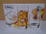 Libbey 16pc Glassware Set