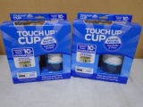 2 Brand New 2pc Paint Touch Up Cup Sets