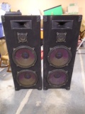 Set of Pro Studio PS46 Large Speakers