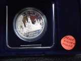 1996 Smithsonian 150th Anniversary Commemorative Proof Silver Dollar