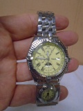 Men's Stauer 14890-5atm Water Resistant Wristwatch