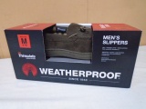Brand New Pair of Men's Weatherproof Thinsulate Lined Slippers