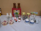 Large Group of Salt & Pepper Shakers