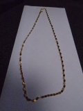 18in 18kt Gold Plated Sterling Silver Necklace