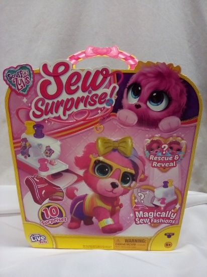 ScruffaLuvs Little Live Pets Sew Surprise! 10 Surprise Pack for Ages 5+