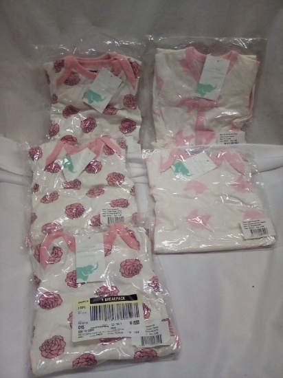 Lot of 5 Monica+Andy On the Go One Piece Outfits- 3-6M(some are 2 packs)