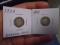 1908 and 1911 Silver Barber Dimes
