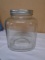 Large Glass Jar w/ Metal Lid