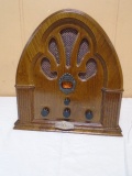 Woodcase AM/FM Table Radio
