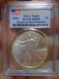 2011 San Francisco First Strike Silver Eagle