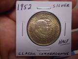 1952 Silver George Carver/Booker T. Washington Classic Commemorative Half Dollar