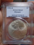 1992 D-Mint Olympic Silver Dollar