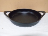 Carvings by Chrissy Teigen 13.5in Double Handled Cast Iron Skillet