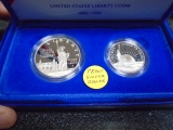 1986 Liberty 2 Pc. Proof Coin Set