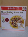 Sunbeam Pizza Baking Stone Set