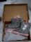 Girls grey hearts boots size 11