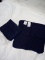 comfort bay wash cloths navy blue x6