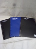 Up & Up College Ruled Notebook 70 Sheets. Qty 3 Notebooks.
