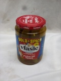 Vlasic Bold & Spicy Tabasco Brand Pepper Sauce Kosher Dill Spears. 24 fl oz.