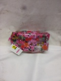 Clear/Floral Travel Size Pouch