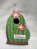 welcome cactus home décor