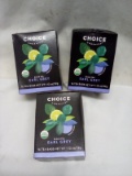 Choice Organics Earl Grey Black Tea. Qty 3- 16 Packs.