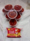 Del Monte Fruit Refreshers Peaches & Chia. Qty 9- 7 oz Cups.