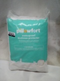 Pillowfort Waterproof Mattress Protector. For Mattresses 12” Deep. Full