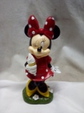 Disney Minnie Mouse 9” Garden Statue- Tag Says $12