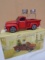 Red Truck w/ Glass Salt & Pepper Shaker Set