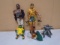 Group of 4 Action Figure Dolls