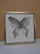 Beautiful Framed Canvas Butterfly Wall Art